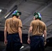 Nimitz Sailors Conduct Aircraft Maintenance
