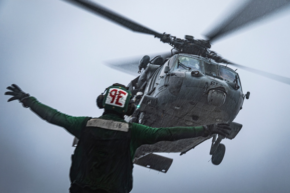 Nimitz Conducts Flight Operations