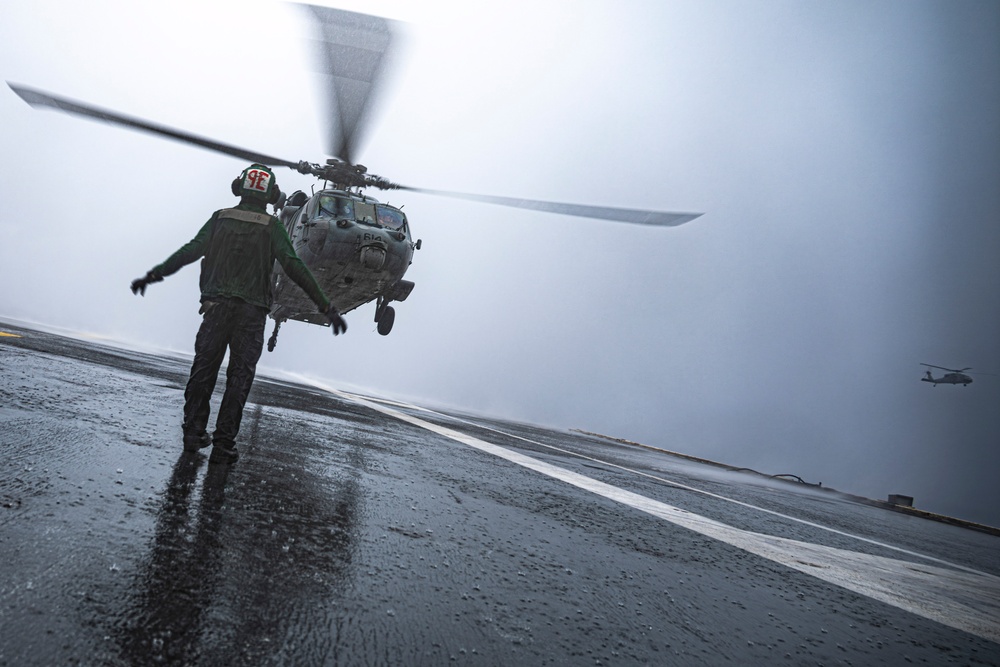Nimitz Conducts Flight Operations