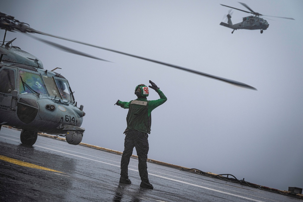 Nimitz Conducts Flight Operations