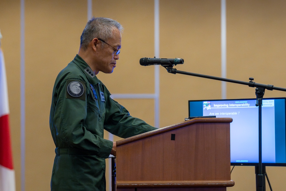 JASDF Northern Air Defense commander holds all-call at Misawa Air Base