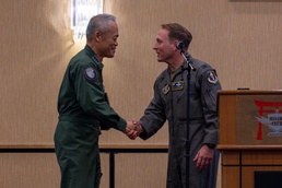 JASDF Northern Air Defense commander holds all-call at Misawa Air Base