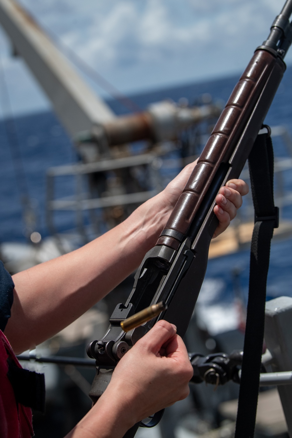 USS Gridley Underway Replenishment