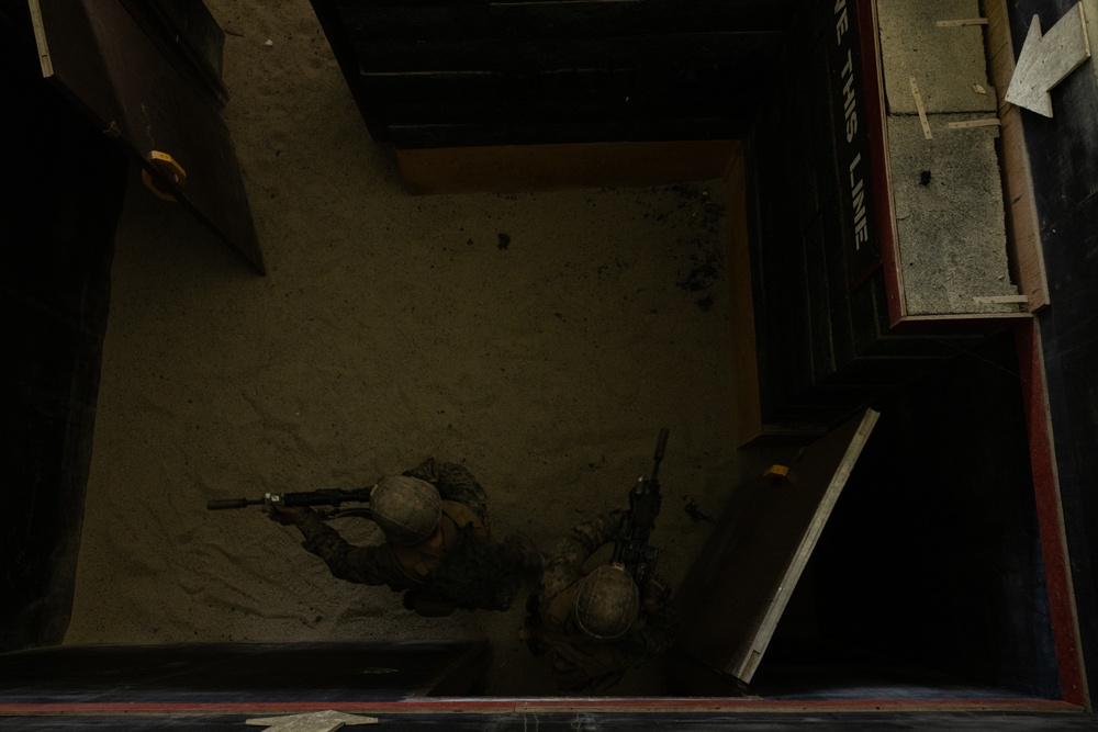 Activated Reserve Marines Conduct Live Fire MOUT during Korea Viper 25.4