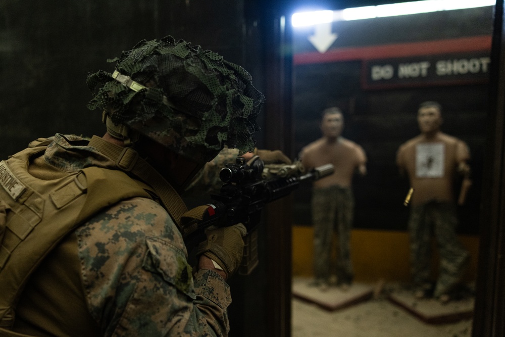 Activated Reserve Marines Conduct Live Fire MOUT during Korea Viper 25.4