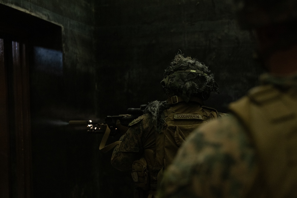 Activated Reserve Marines Conduct Live Fire MOUT during Korea Viper 25.4