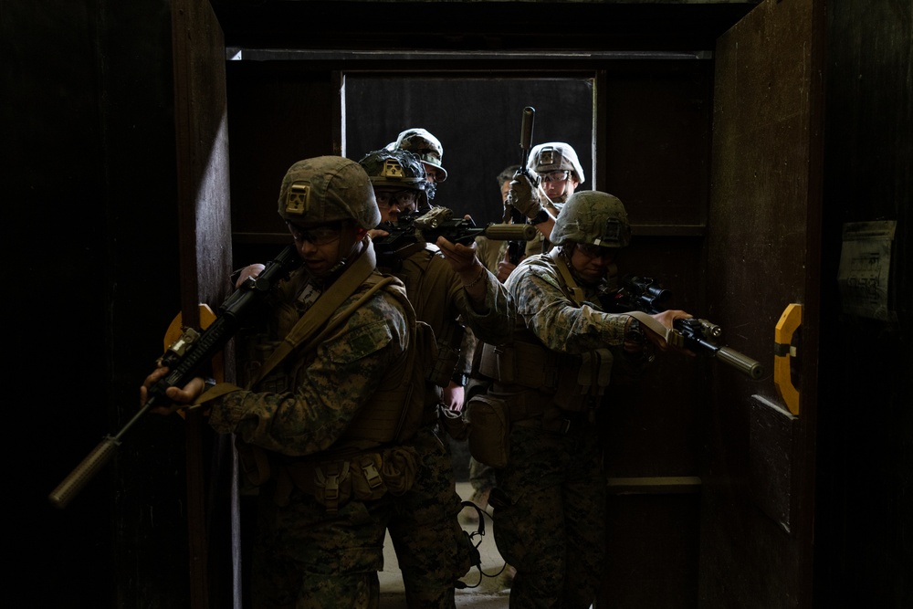 Activated Reserve Marines Conduct Live Fire MOUT during Korea Viper 25.4