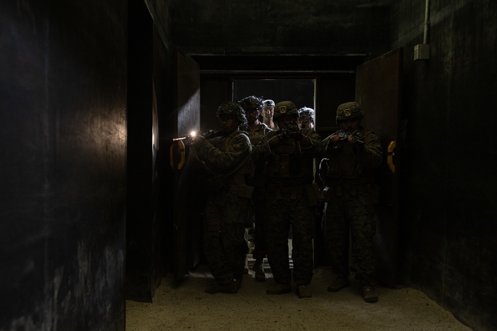 Activated Reserve Marines Conduct Live Fire MOUT during Korea Viper 25.4