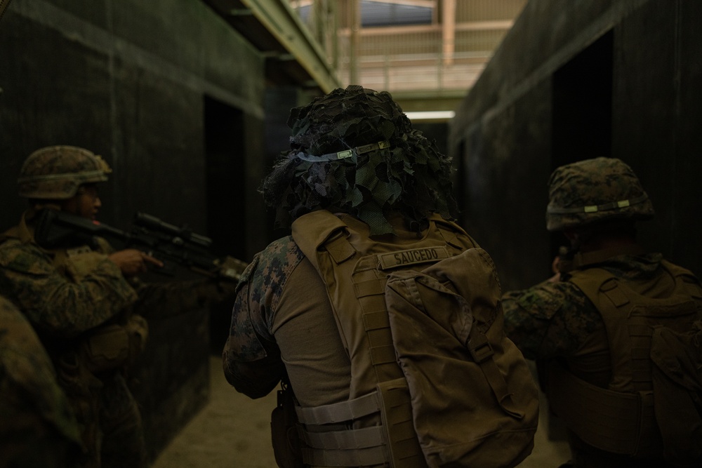 Activated Reserve Marines Conduct Live Fire MOUT during Korea Viper 25.4