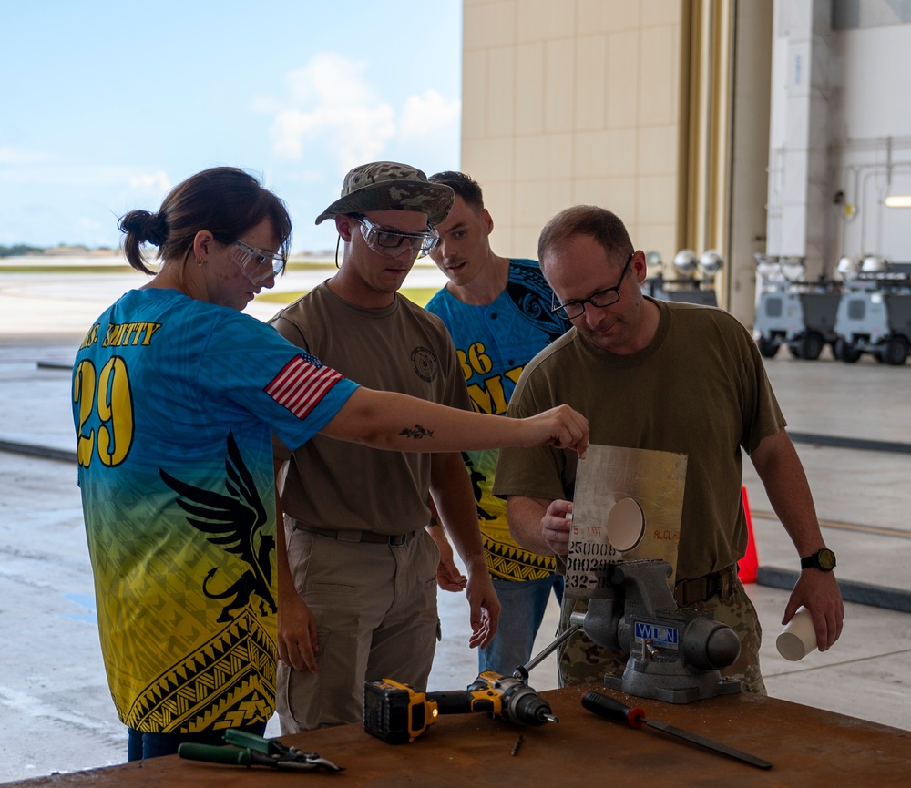 36th MXG showcases strength, skill of maintainers during Maintenance Olympics