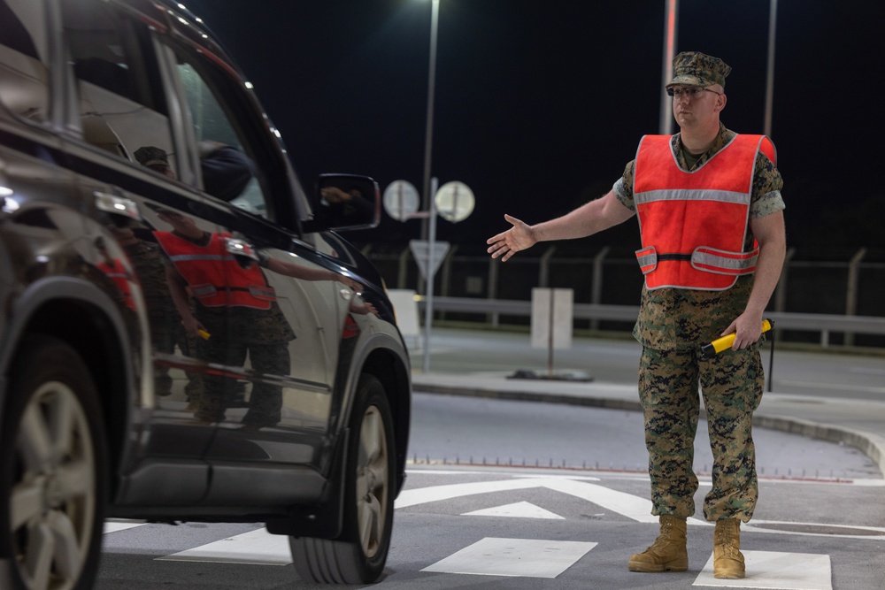3rd MLG CG Participates in Kin Town Courtesy Patrol