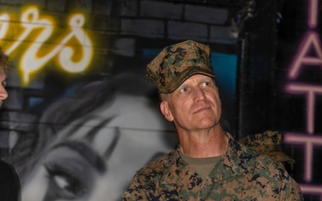 3rd MLG CG Participates in Kin Town Courtesy Patrol