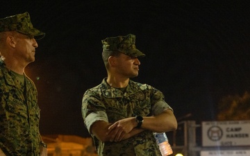 3rd MLG CG Participates in Kin Town Courtesy Patrol
