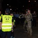 U.S. military police partner with Japanese police to conduct a Joint Law Enforcement Patrol
