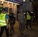 U.S. military police partner with Japanese police to conduct a Joint Law Enforcement Patrol