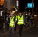 U.S. military police partner with Japanese police to conduct a Joint Law Enforcement Patrol