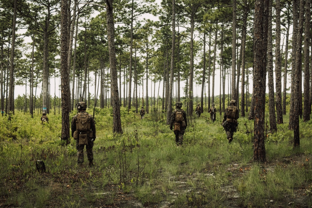 2d Combat Engineer Battalion Marine Corps Combat Readiness Evaluation - Live-Fire Range