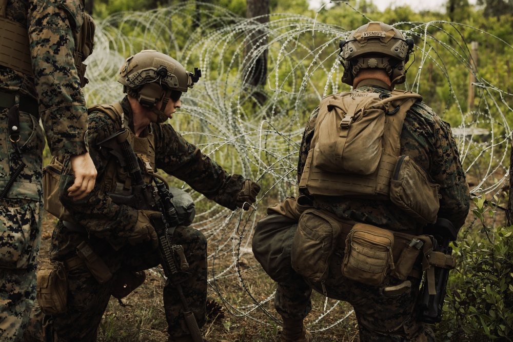 2d Combat Engineer Battalion Marine Corps Combat Readiness Evaluation - Live-Fire Range