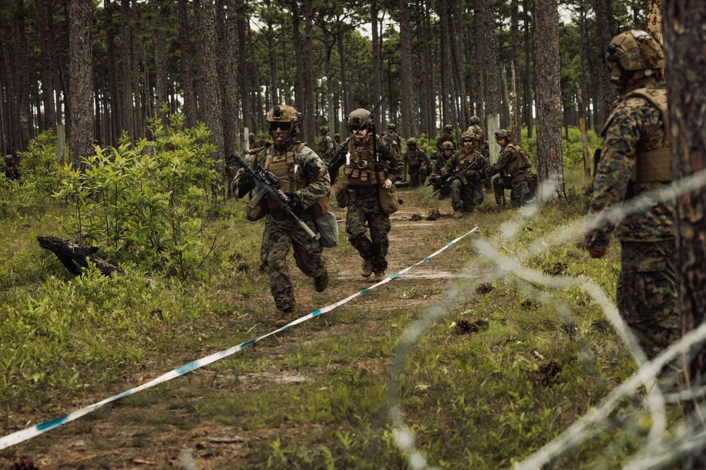 2d Combat Engineer Battalion Marine Corps Combat Readiness Evaluation - Live-Fire Range