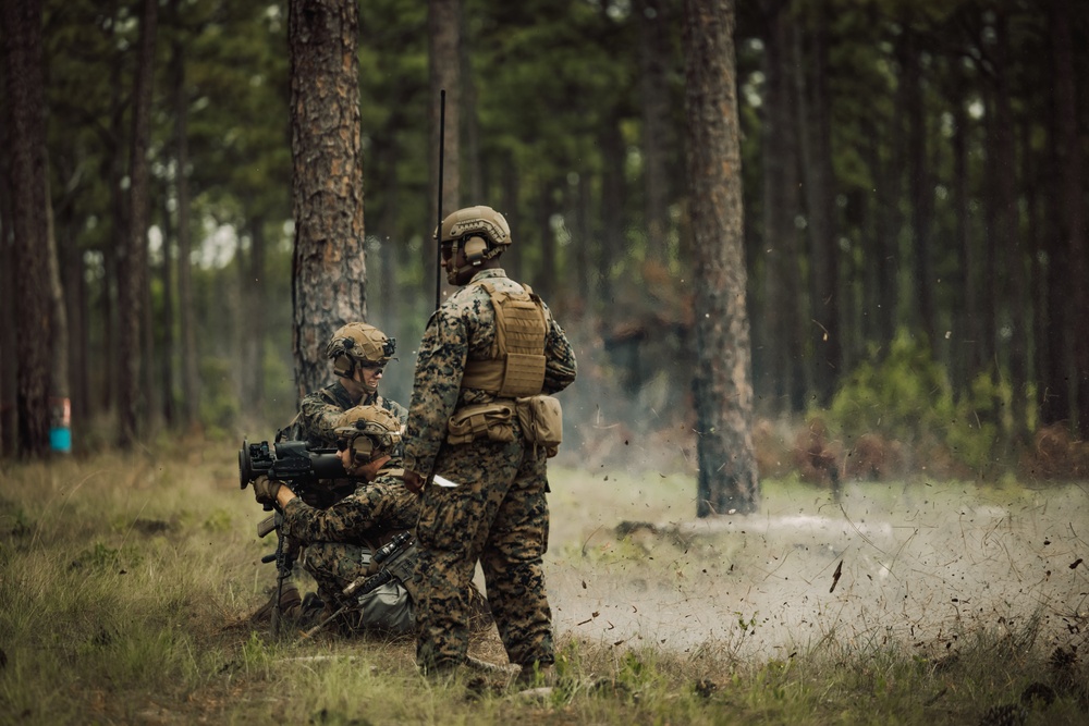 2d Combat Engineer Battalion Marine Corps Combat Readiness Evaluation - Live-Fire Range