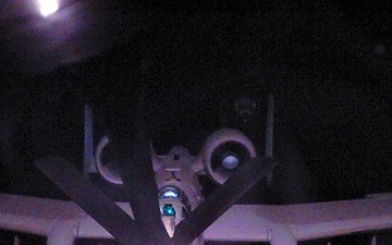 Air Force Thunderbolt II's refuel over USCENTCOM AOR