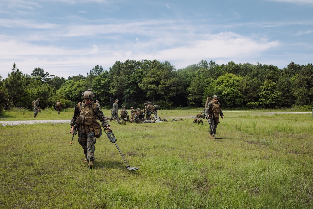 2d Combat Engineer Battalion Marine Corps Combat Readiness Evaluation - Patrol