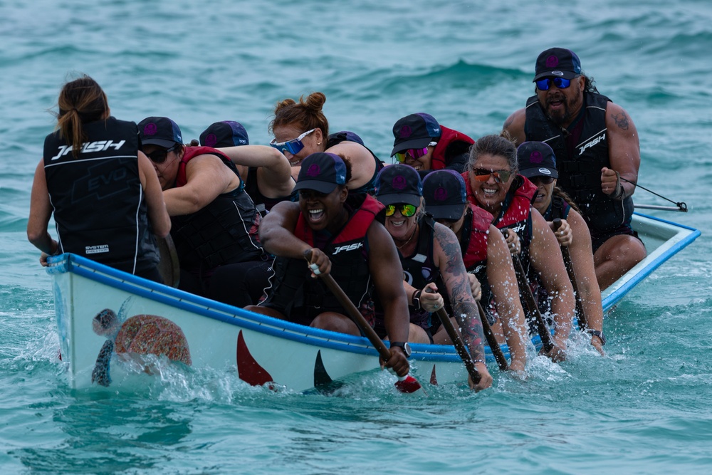 Local and U.S teams compete in 2025 Okinawa Dragon Boat Race