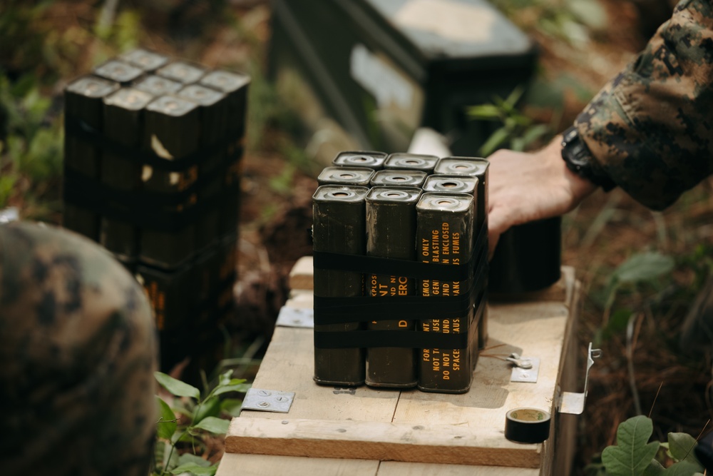 2d Combat Engineer Battalion Marine Corps Combat Readiness Evaluation - Demolition Range