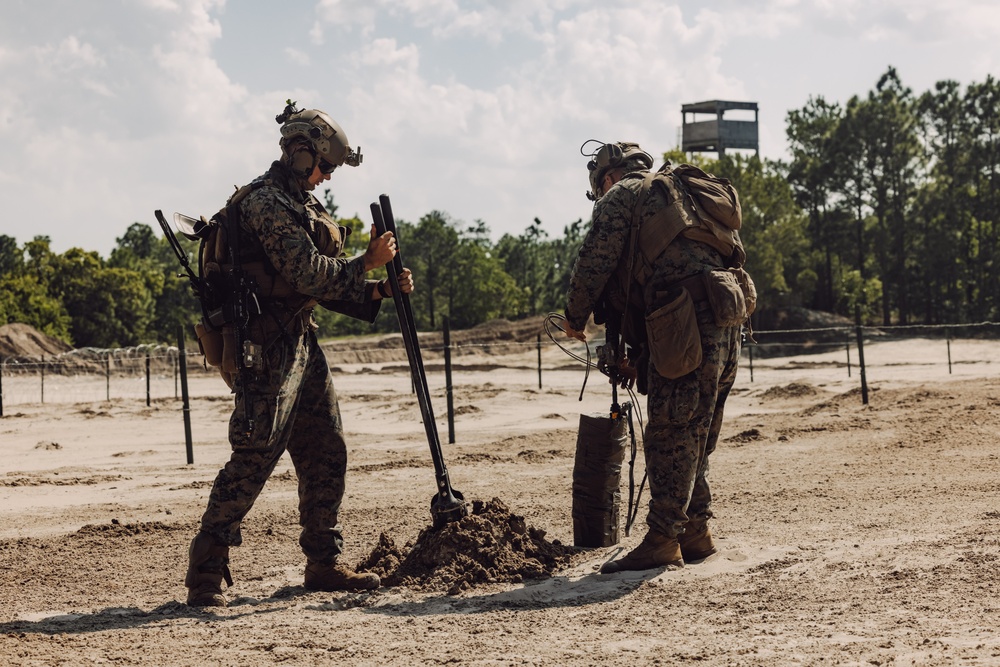 2d Combat Engineer Battalion Marine Corps Combat Readiness Evaluation - Demolition Range