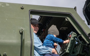 U.S. Army HIMARS Static Display in Estonia