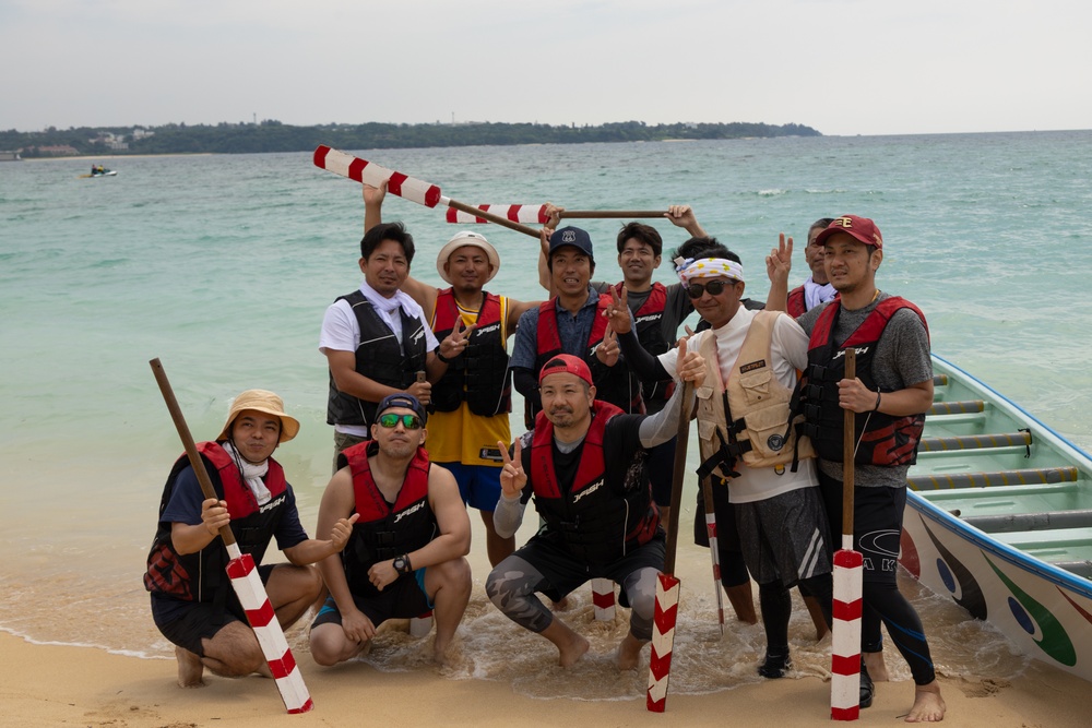 Local and U.S teams compete in 2025 Okinawa Dragon Boat Race