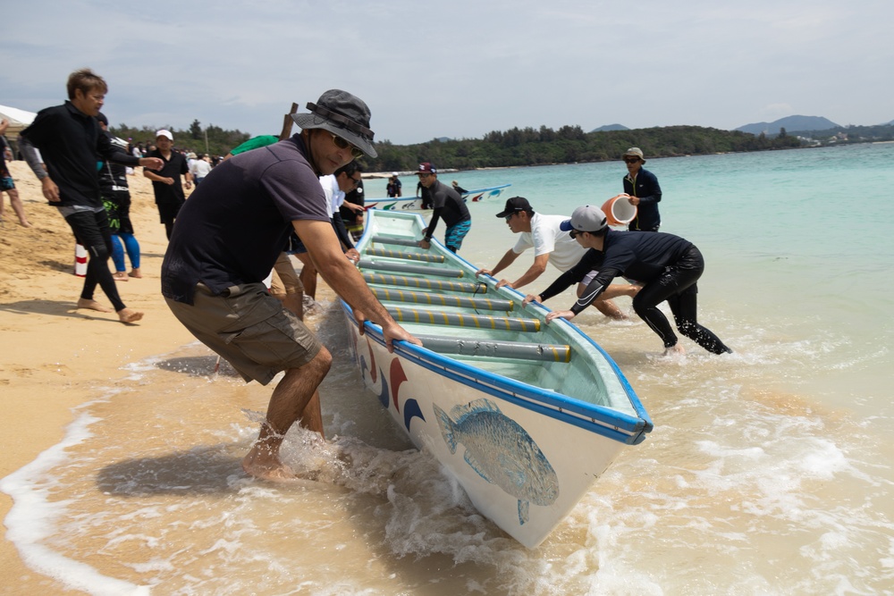 Local and U.S teams compete in 2025 Okinawa Dragon Boat Race