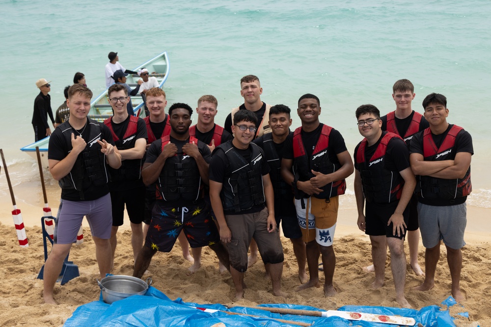 Local and U.S teams compete in 2025 Okinawa Dragon Boat Race