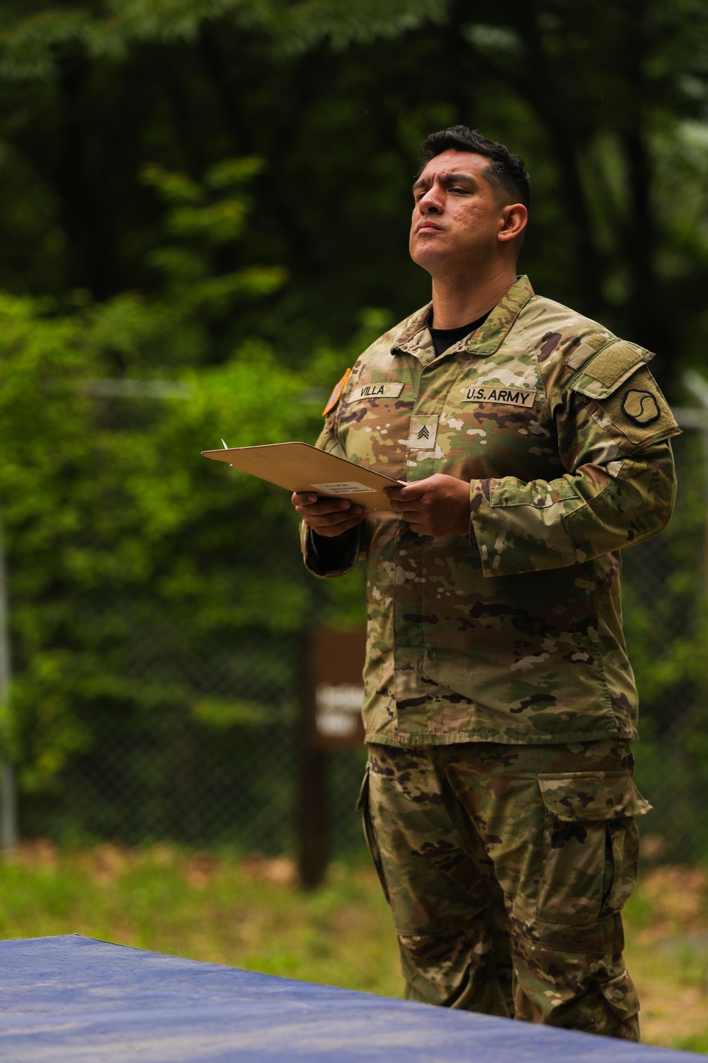 2025 Eighth Army Best Squad Competition Obstacle Course