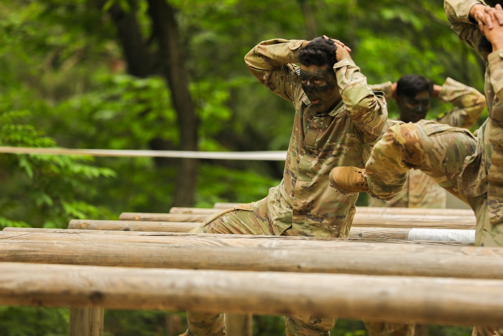 2025 Eighth Army Best Squad Competition Obstacle Course