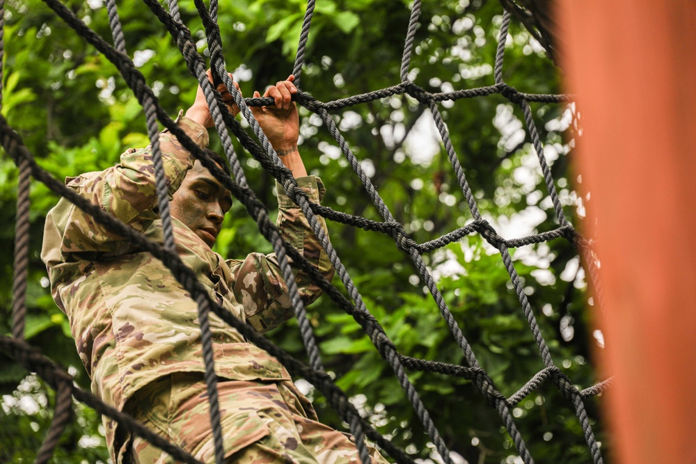 2025 Eighth Army Best Squad Competition Obstacle Course