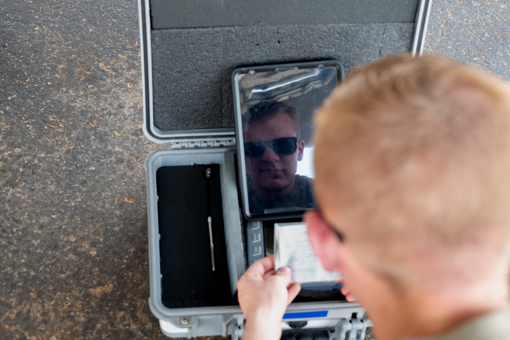 Integrity and Precision: non-destructive inspection technicians ensure aircraft safety