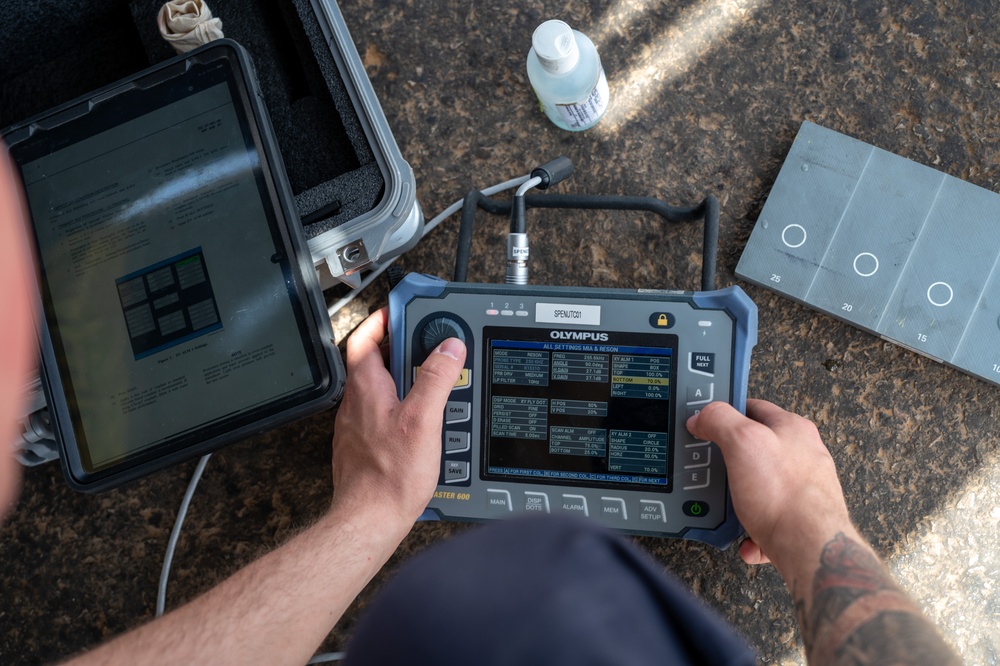 Integrity and Precision: non-destructive inspection technicians ensure aircraft safety