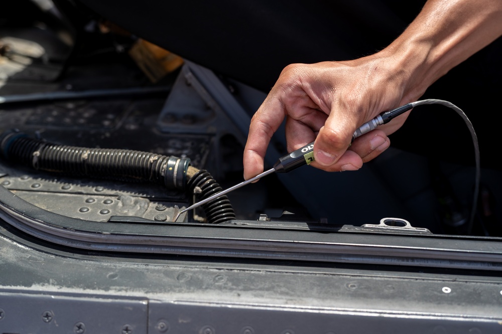 Integrity and Precision: non-destructive inspection technicians ensure aircraft safety