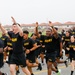 U.S. Army soldiers assigned to the 2nd Infantry Division participate in a division run as part of warrior week.