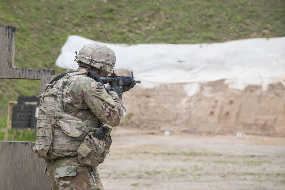 2025 Eighth Army Best Squad Competition M4 Stress Shoot