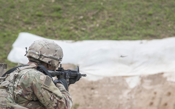 2025 Eighth Army Best Squad Competition M4 Stress Shoot