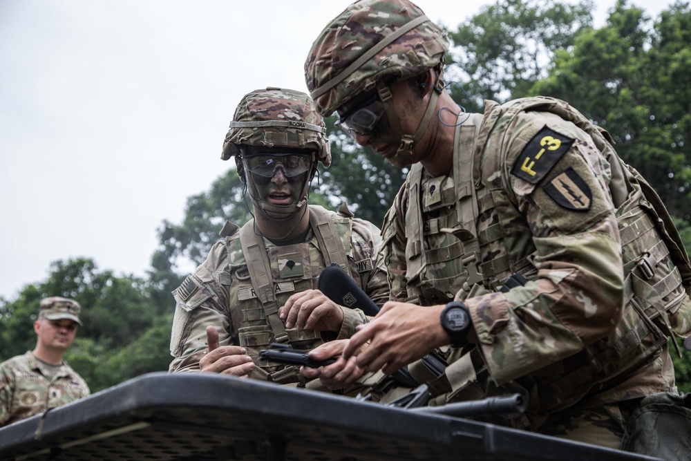 2025 Eighth Army Best Squad Competition M4 Stress Shoot