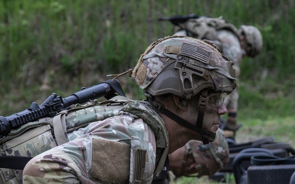 2025 Eighth Army Best Squad Competition M4 Stress Shoot