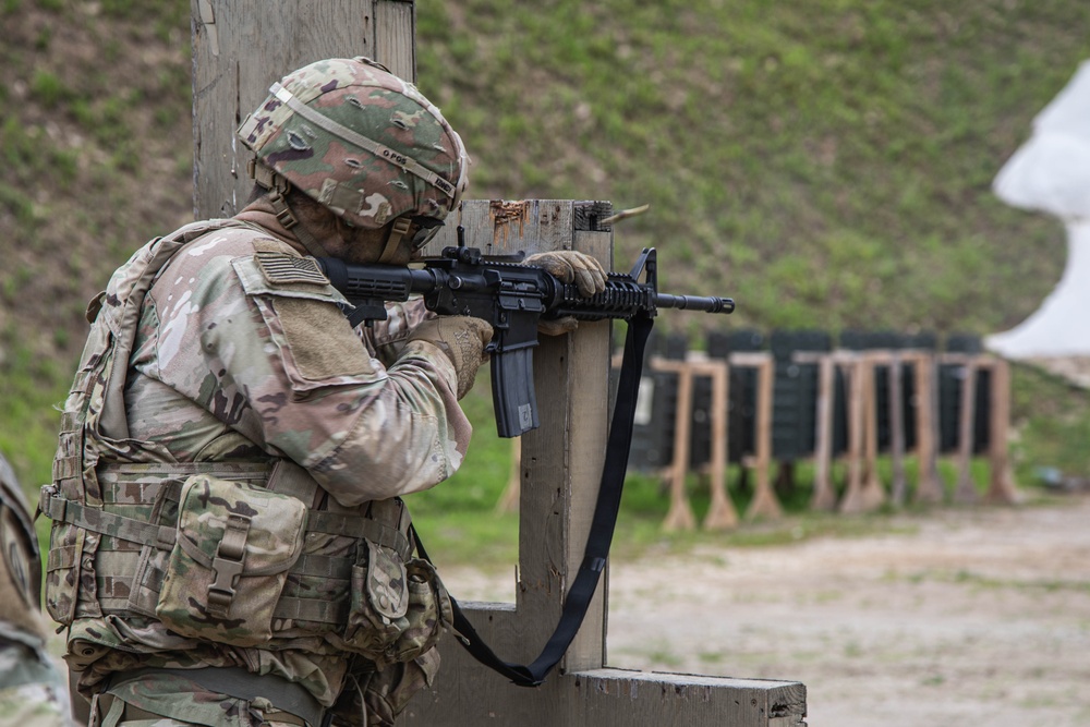 2025 Eighth Army Best Squad Competition M4 Stress Shoot