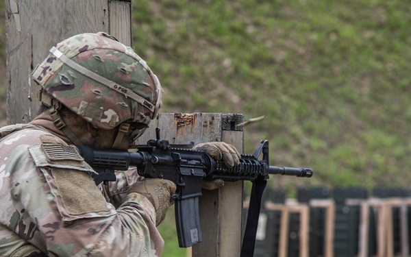 2025 Eighth Army Best Squad Competition M4 Stress Shoot