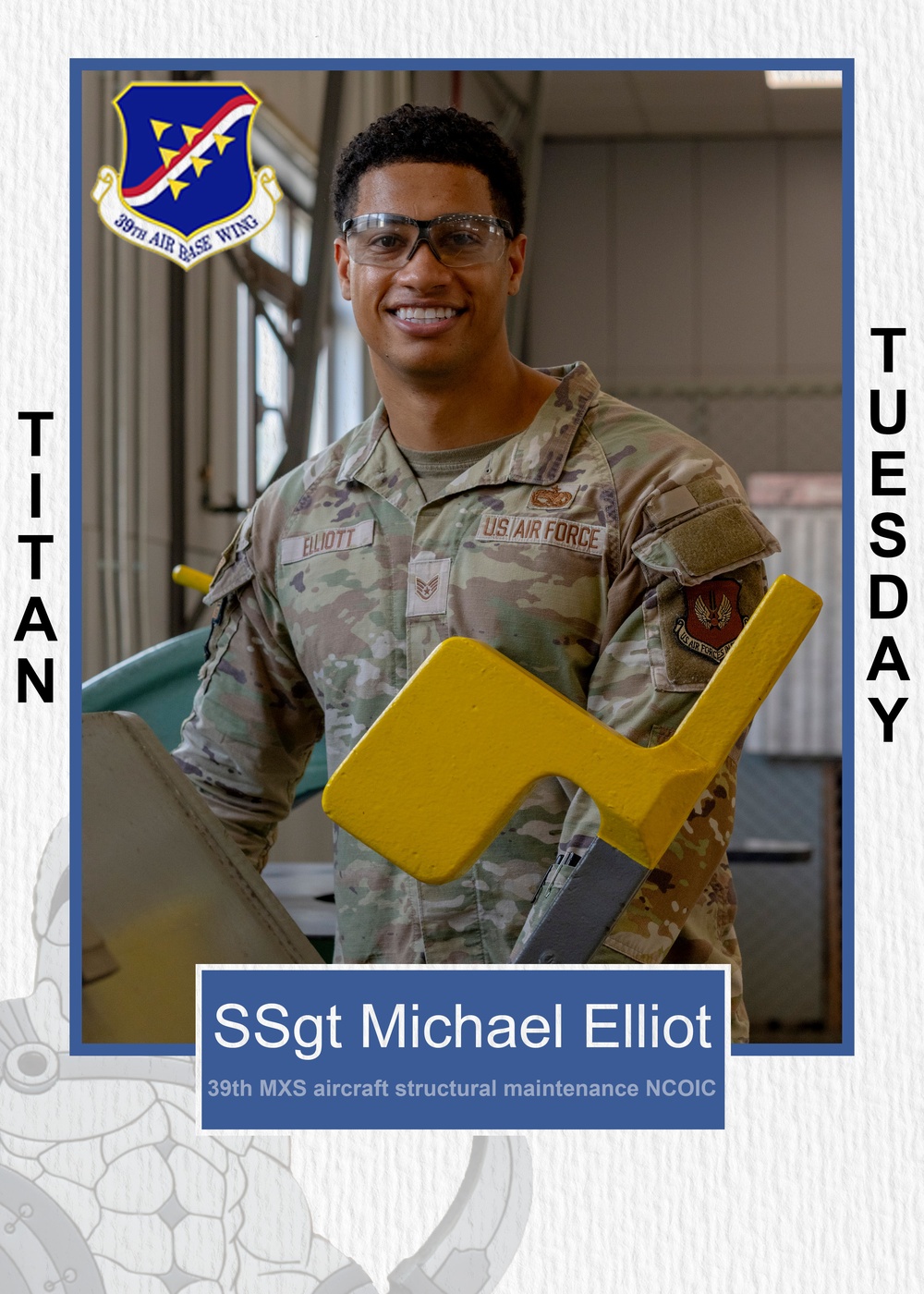 Titan Tuesday: Staff Sgt. Michael Elliott