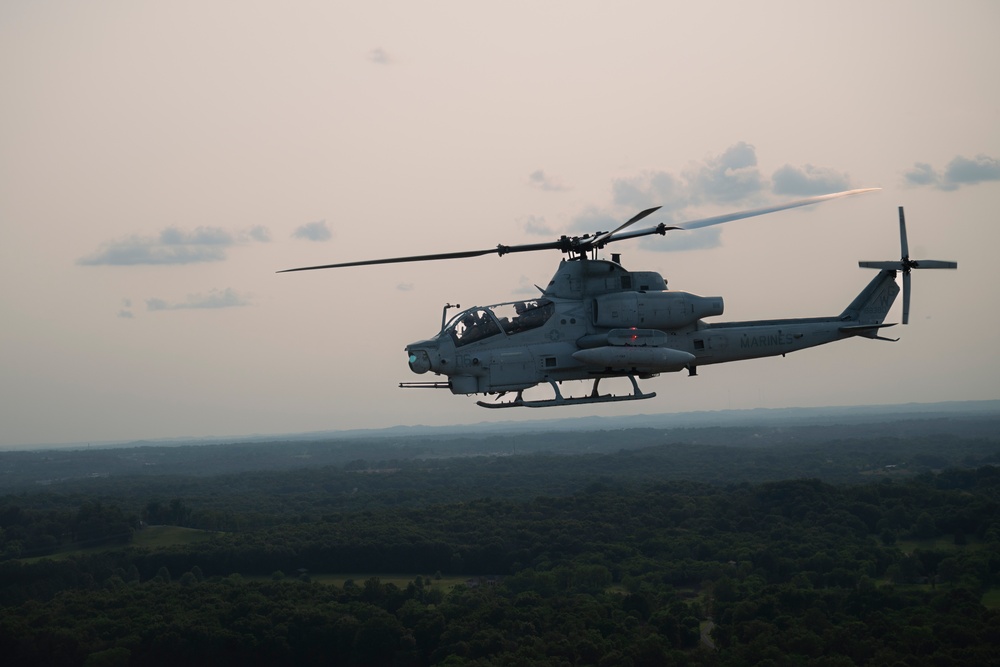 Marine Week Nashville; Speedway Flyover