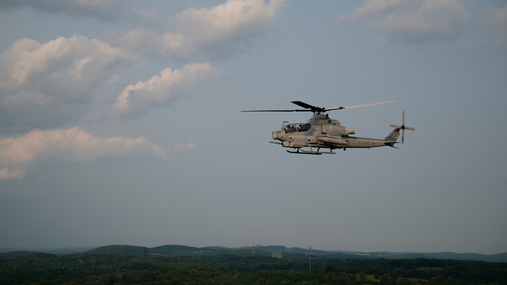 Marine Week Nashville; Speedway Flyover