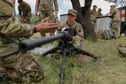 Soldiers prepare for a spur ride event during exercise Immediate Response 25 [Image 1 of 4]
